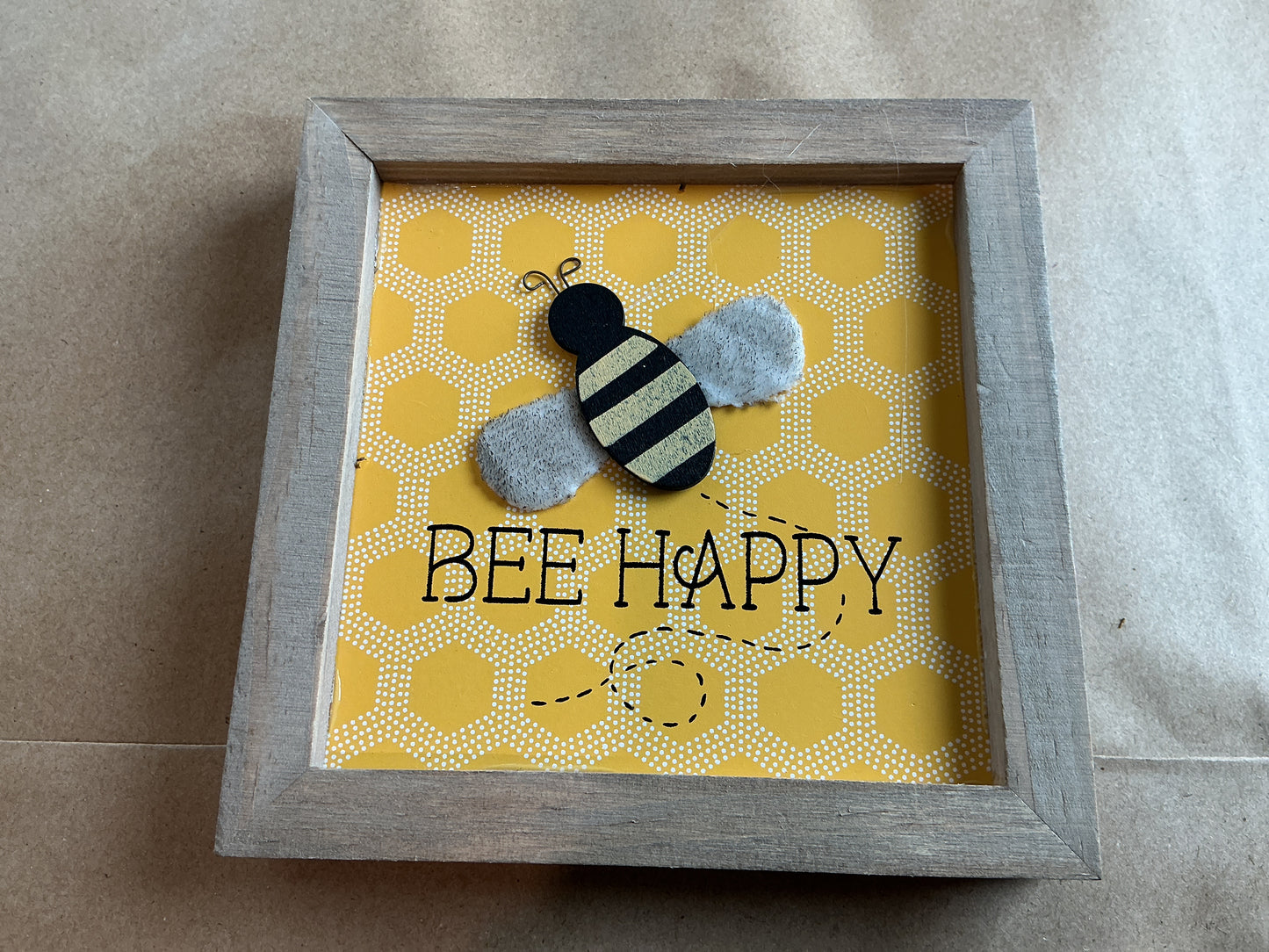Bee Happy Frame
