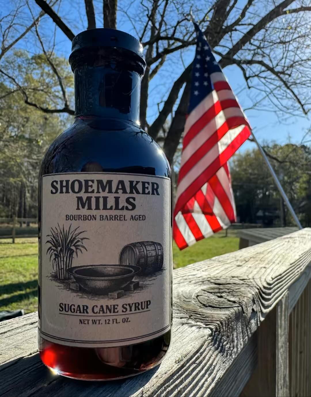 Bourbon Barrel Aged Sugar Cane Syrup