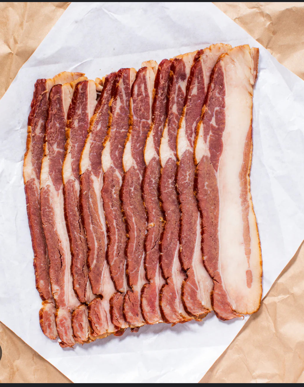 Hereford Beef Bacon - not cured