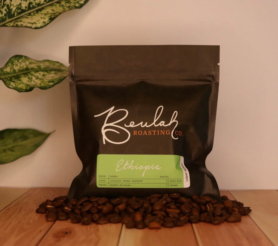 Beulah Roasting Co. Ethiopia Light Roast Ground Coffee 4oz