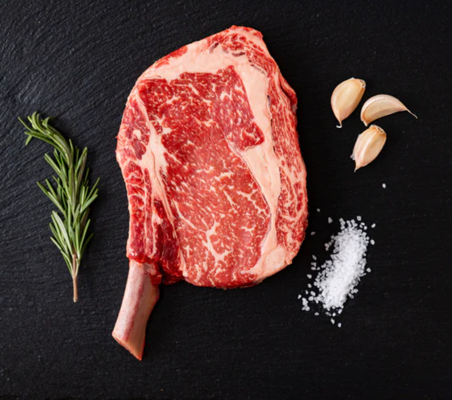 50/50 American Wagyu Cowboy Ribeyes