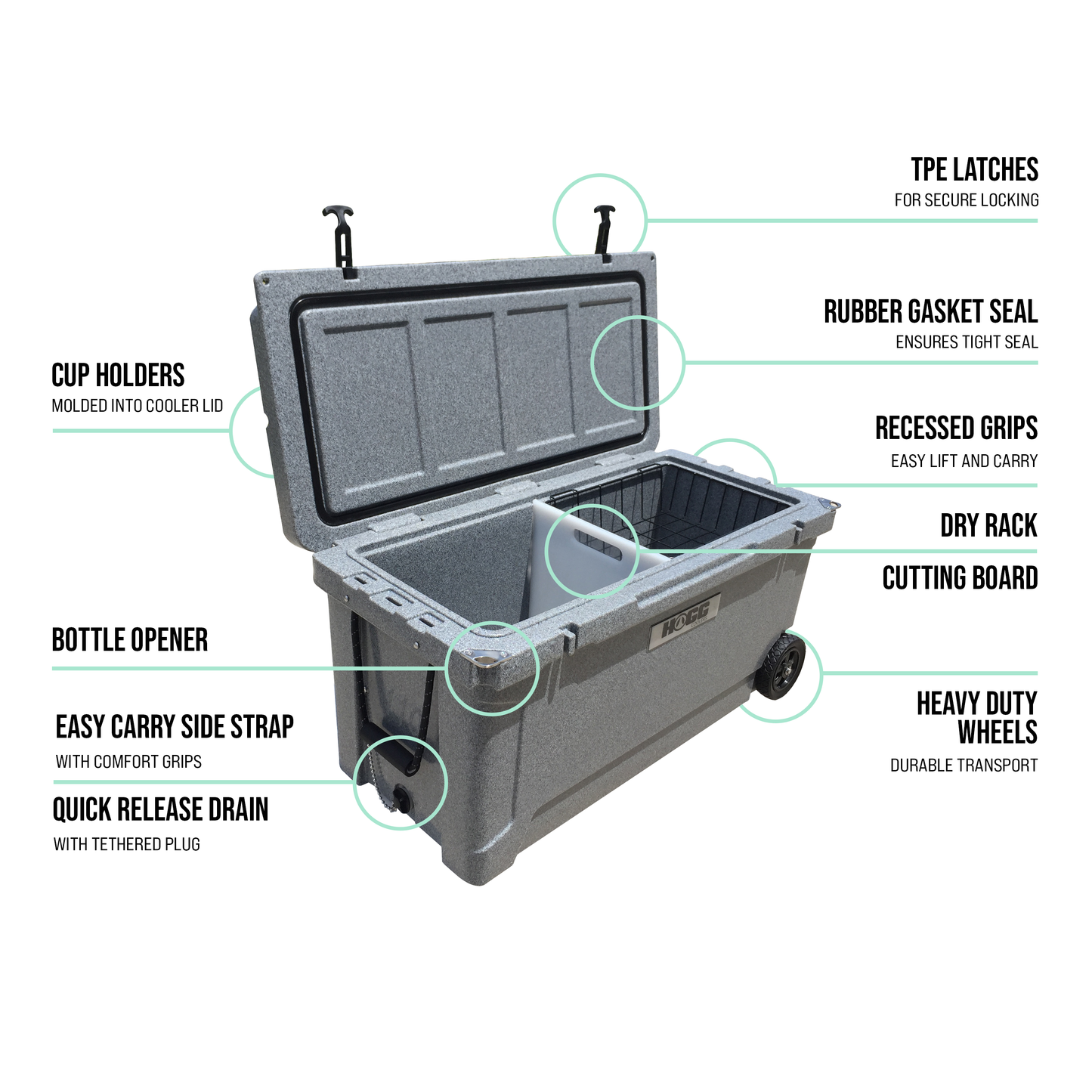 110QT HOGG COOLERS