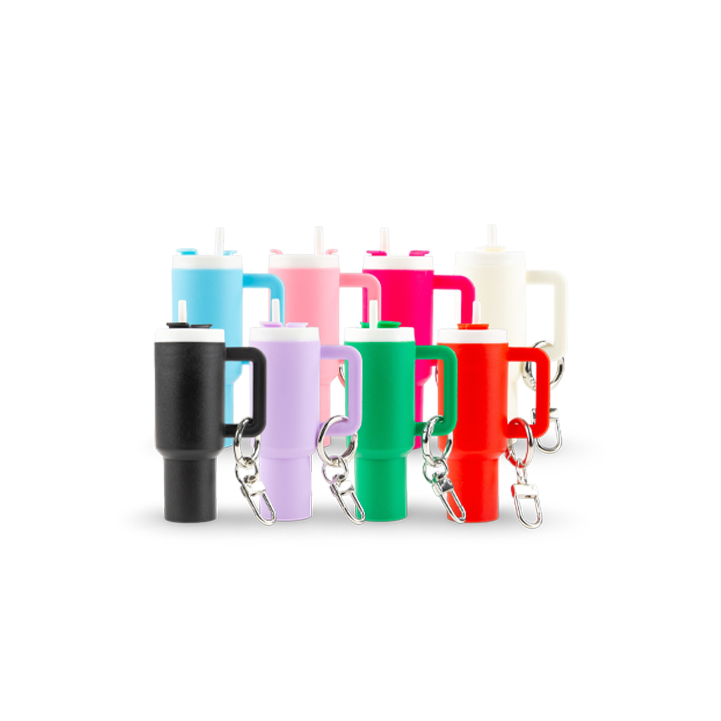 MINI TUMBLER CHAPSTICK HOLDER + KEYCHAIN