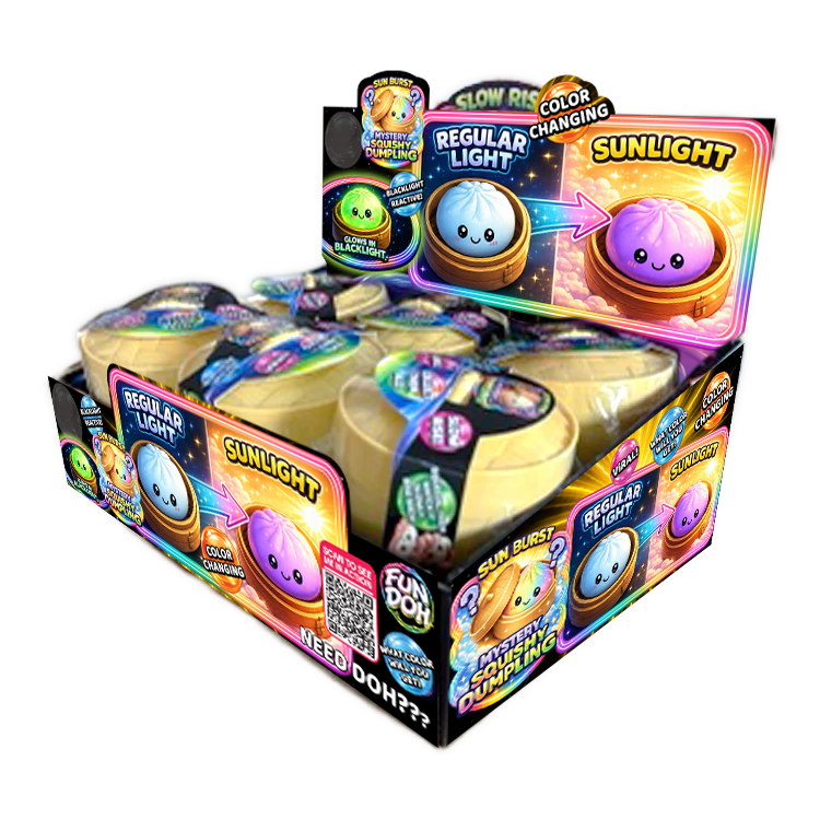 Fun Doh Color Changing Dumpling Squishy Toy