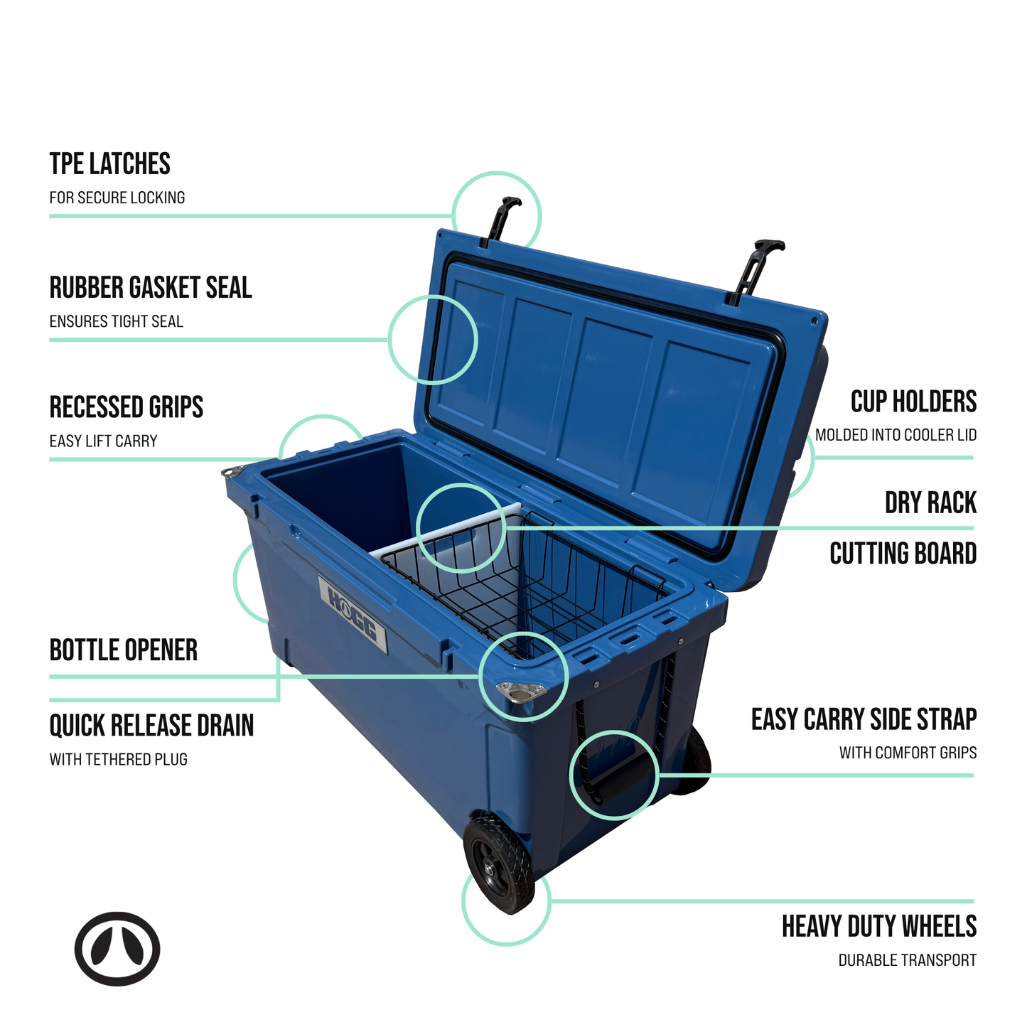 110QT HOGG COOLERS