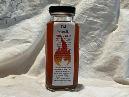 Fire Cider Tonic Kid Friendly