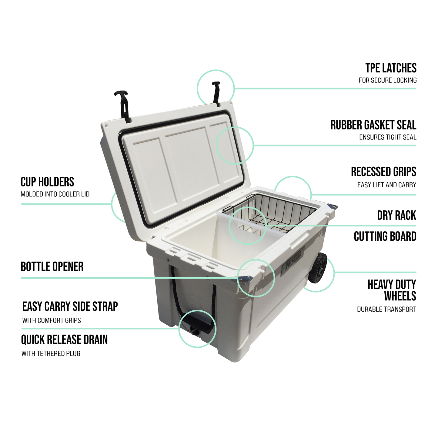 65QT COOLER