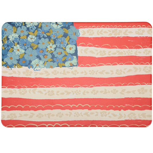 Floral Flag Trivet