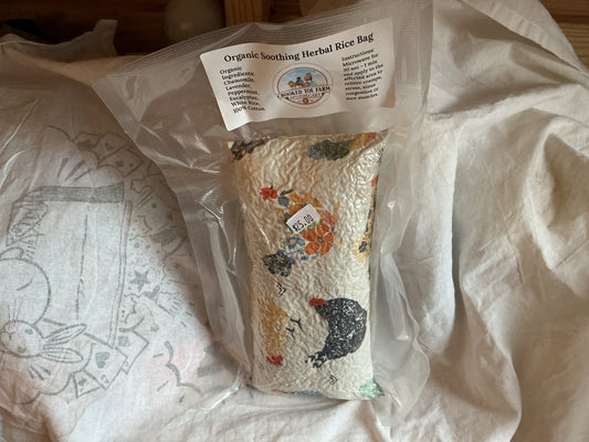 Organic Soothing Herbal Rice Bag