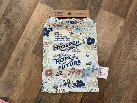 Plans To Prosper Kitchen Towel