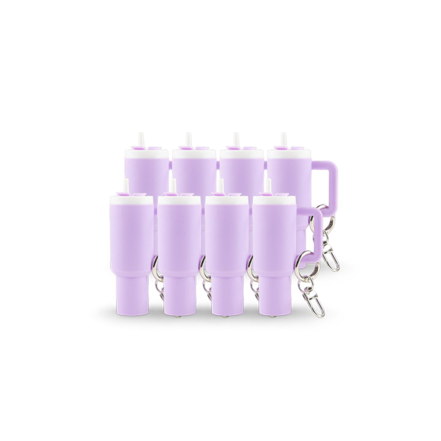 MINI TUMBLER CHAPSTICK HOLDER + KEYCHAIN