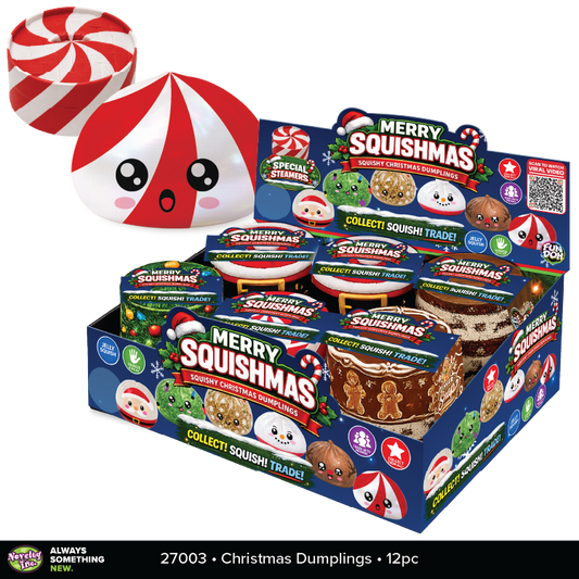 Fun Doh Christmas Squishy Dumpling Toy