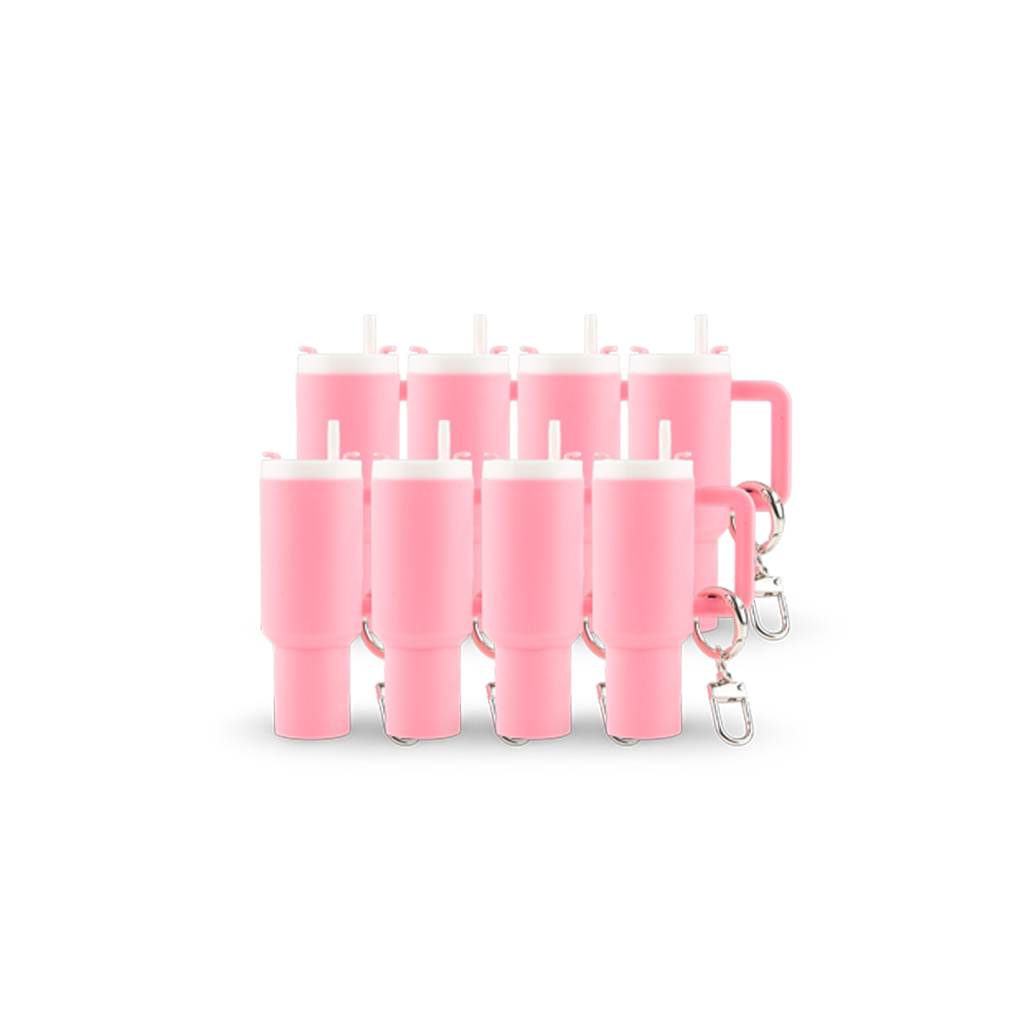MINI TUMBLER CHAPSTICK HOLDER + KEYCHAIN