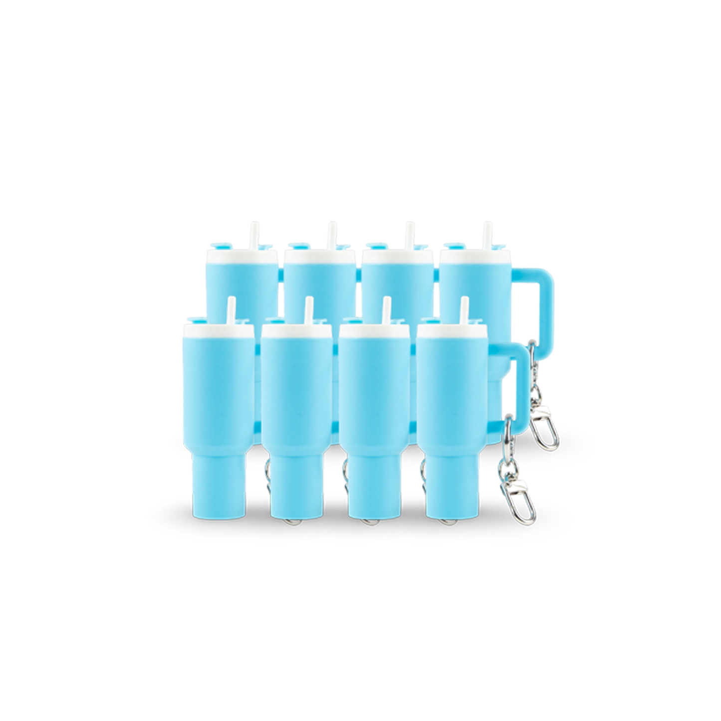 MINI TUMBLER CHAPSTICK HOLDER + KEYCHAIN