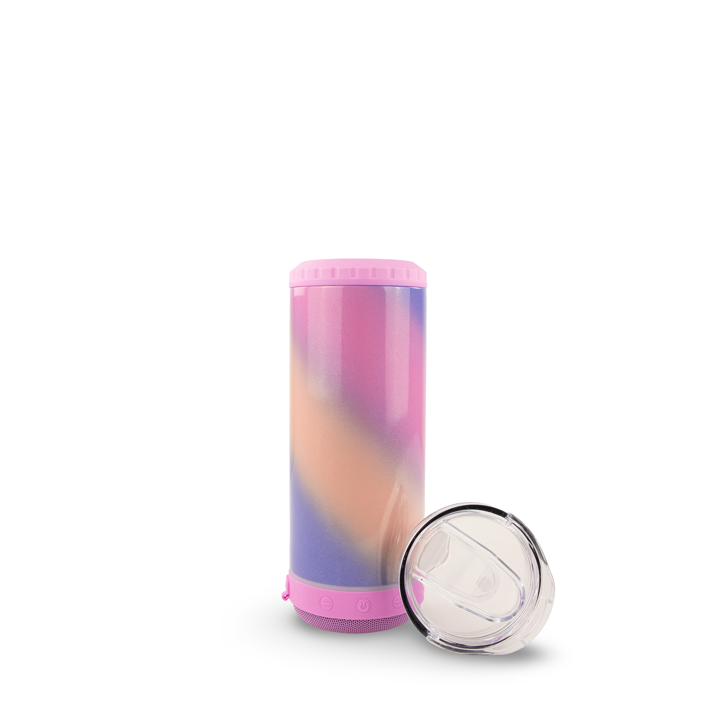 SUBLIMATION 4 in 1 CAN COOLER SPEAKER TUMBLER - Unicorn