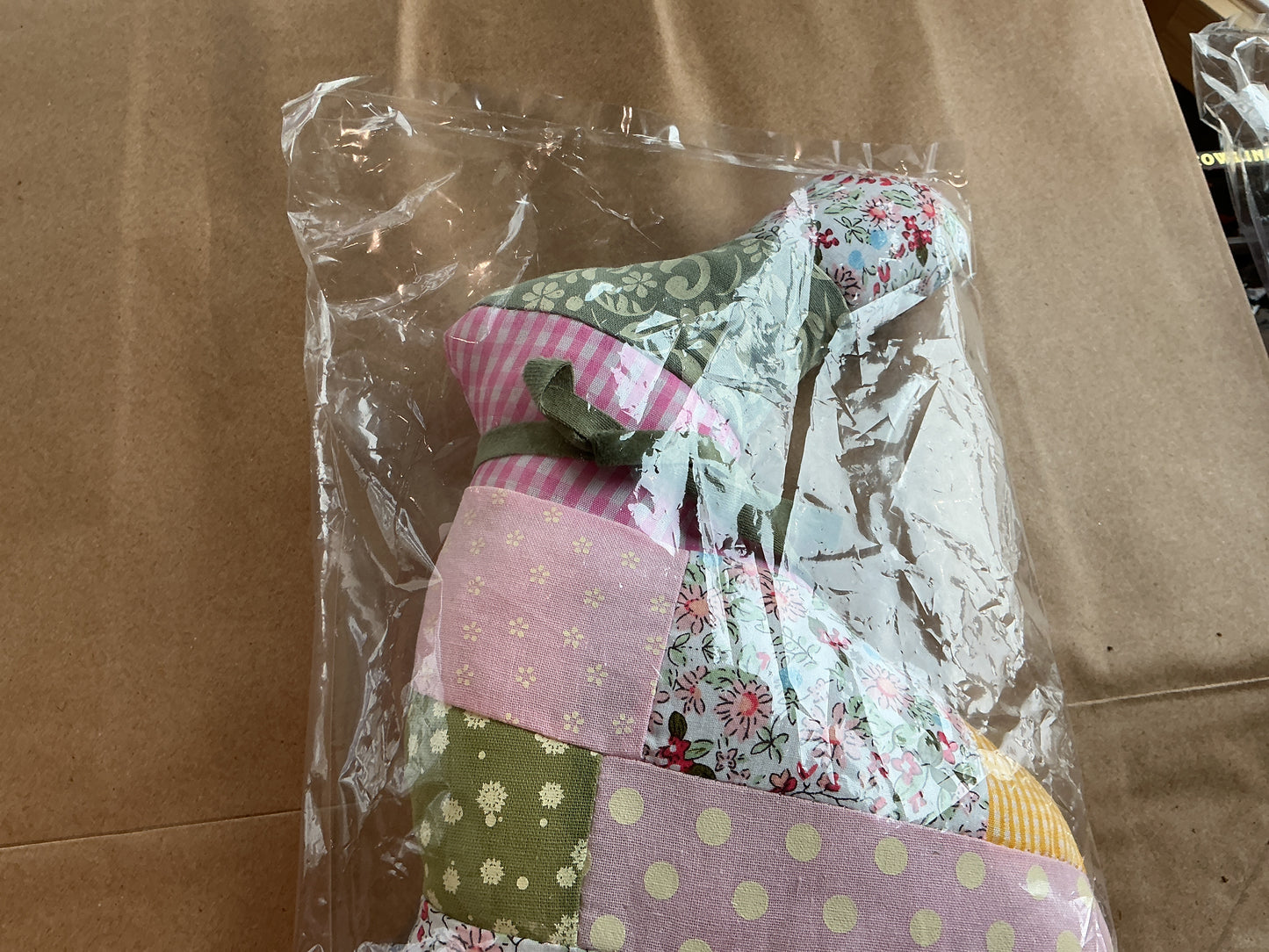 Bunny Patchwork Pillow