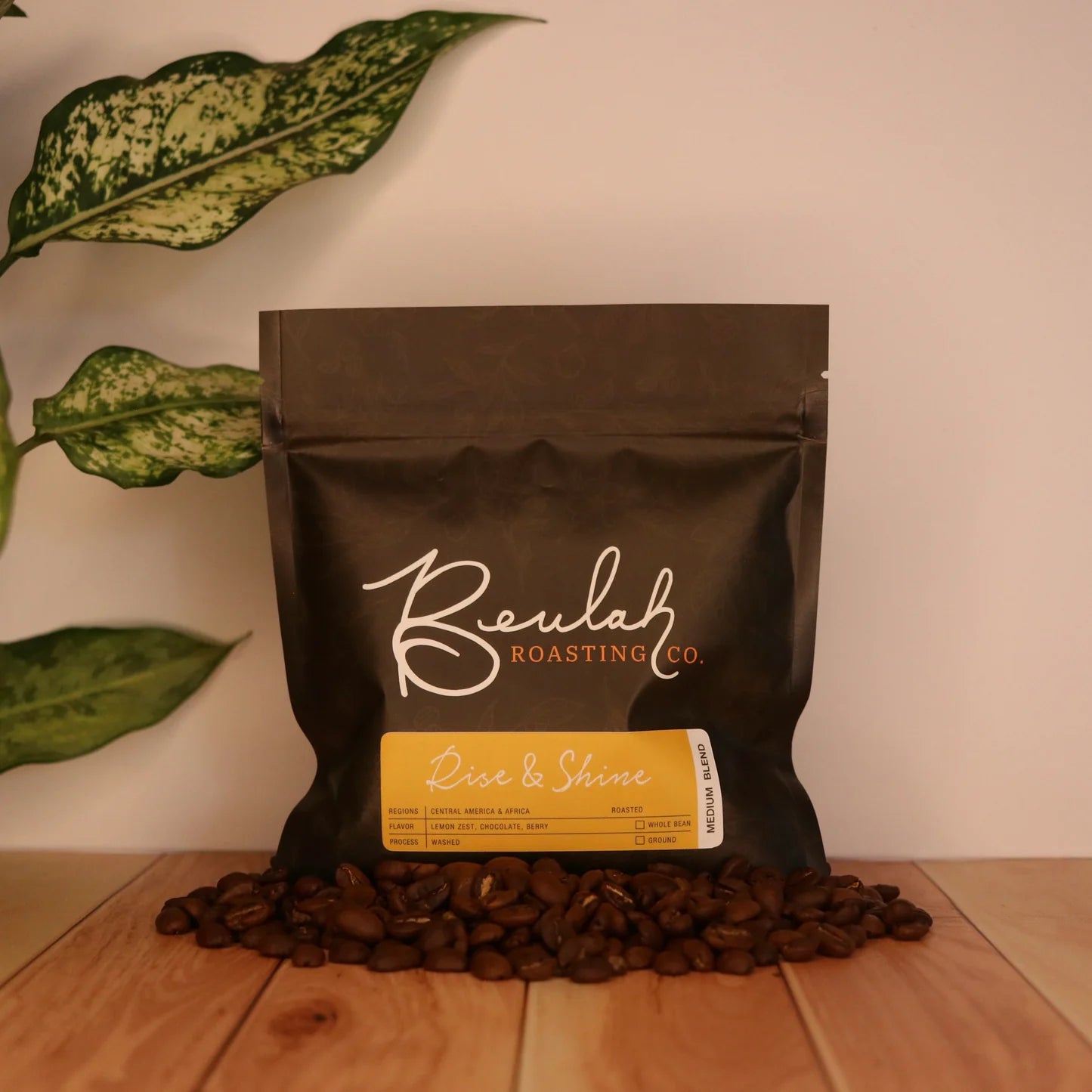Beulah Roasting Co. Rise and Shine Medium Blend Ground Coffee 4oz