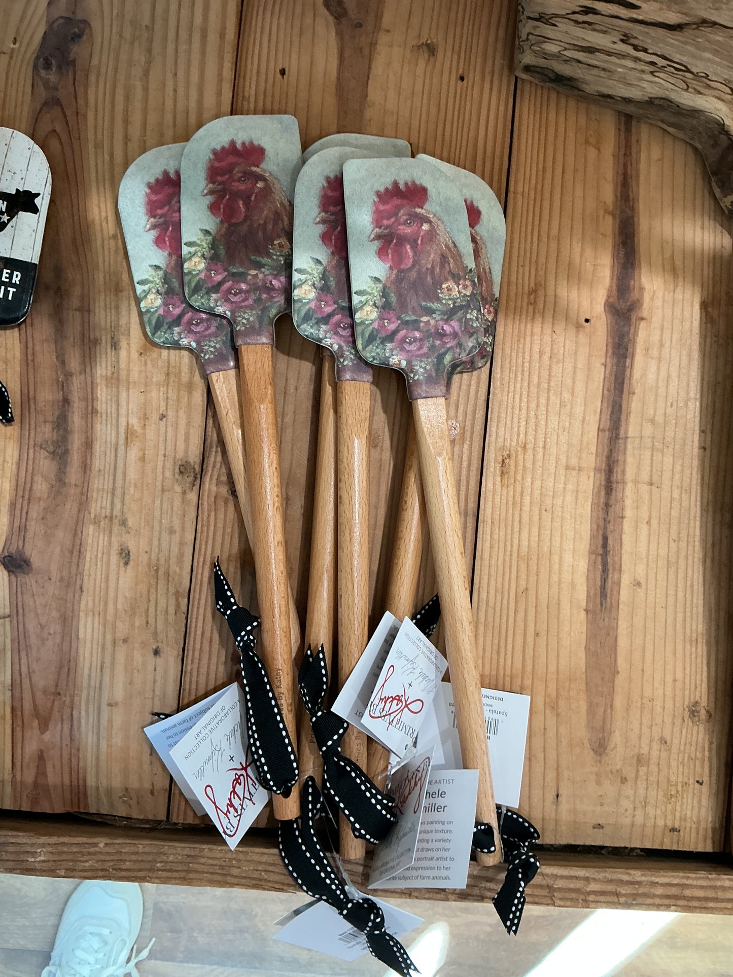 Floral Chicken Spatula