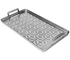 TRAEGER Fish and Veggie Stainless Steel Grill Tray