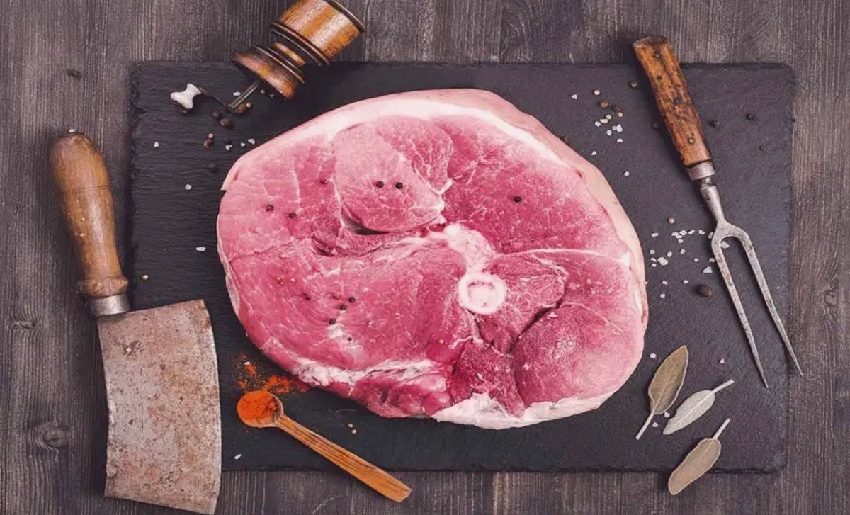 Pastured Pork Ham Steaks