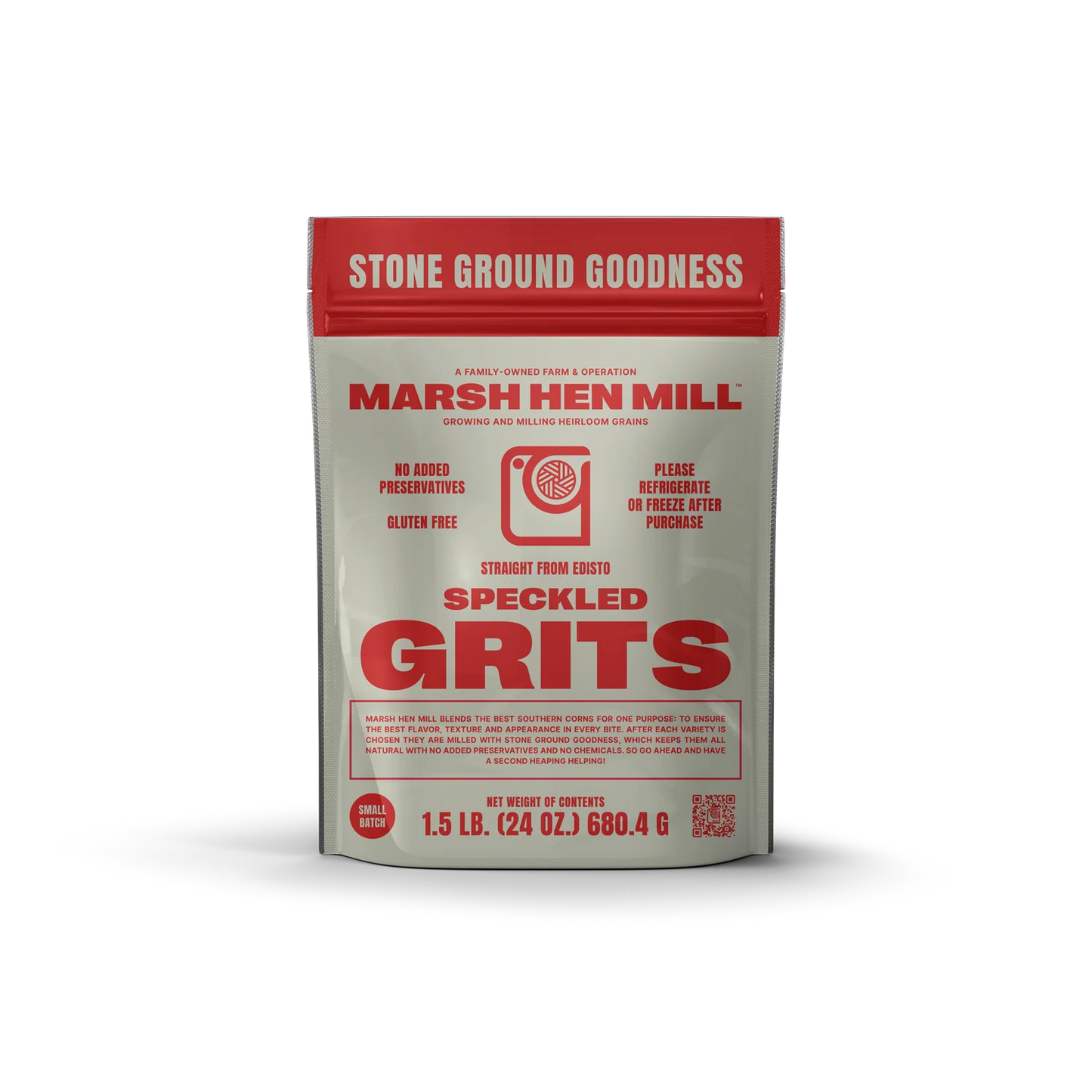 Marsh Hen Mill Speckled Grits