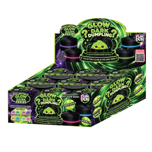 Fun Doh Glow In Dark Mystery Dumpling Squishy