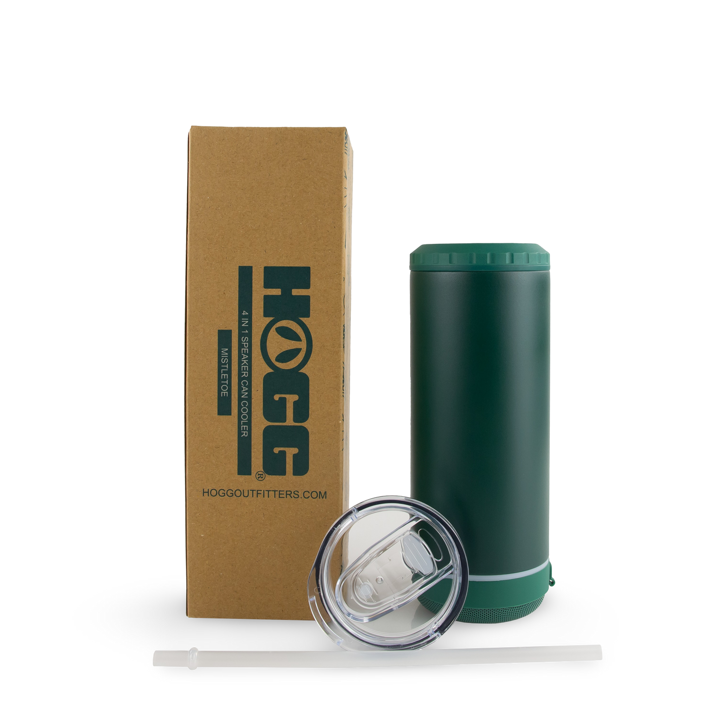 POWDER COATED 4 IN 1 CAN COOLER SPEAKER TUMBLER