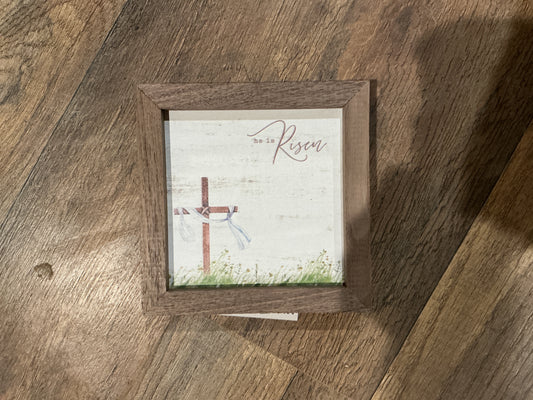 He is Risen cross