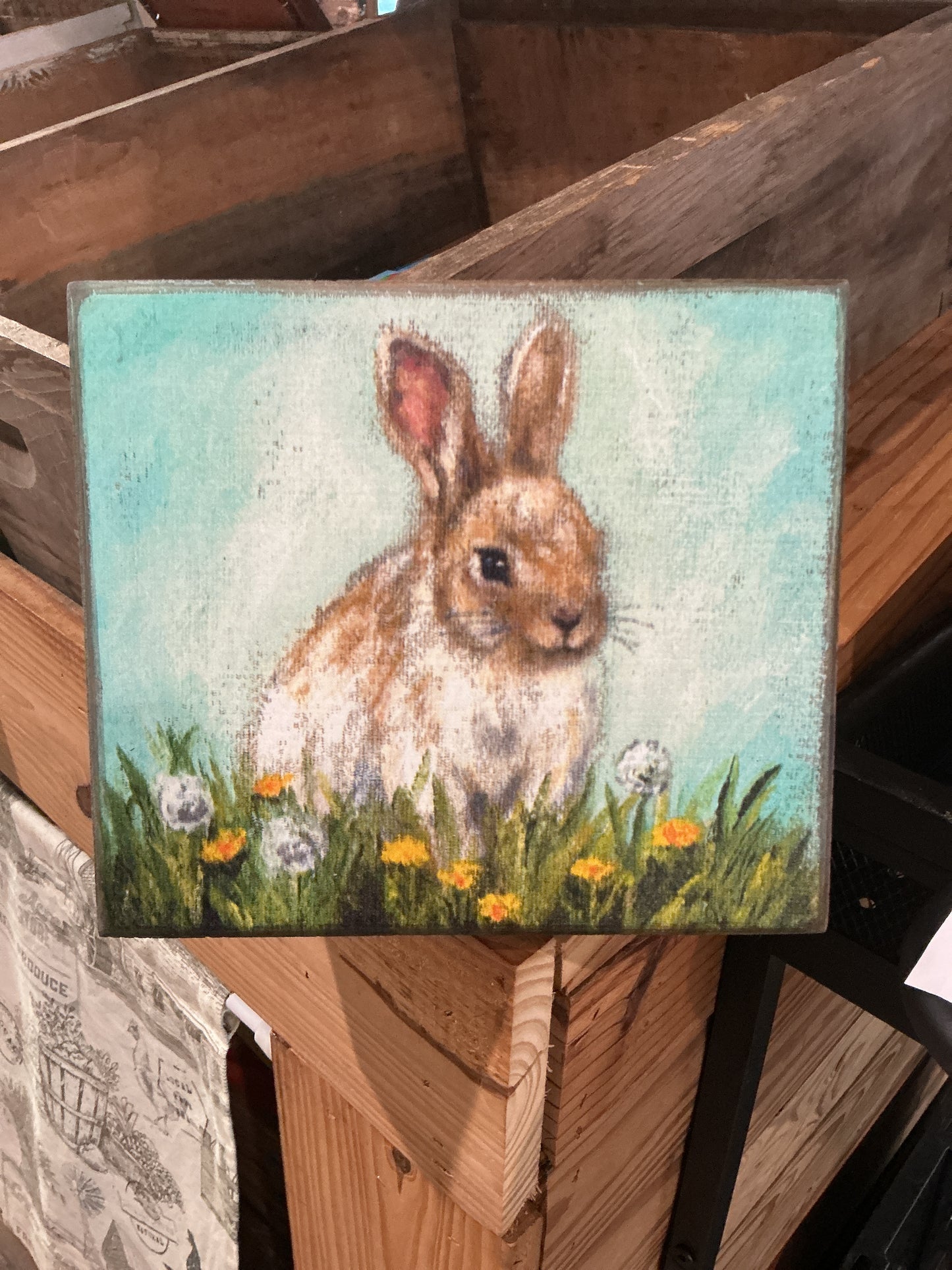 Bunny Box Sign