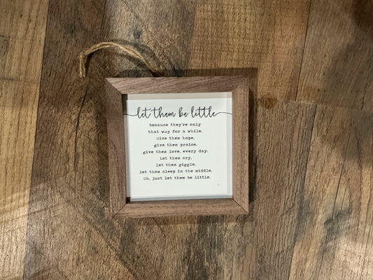 Let them be Little